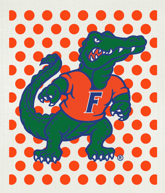 Swedish Cloth with University of Florida Albert design #2