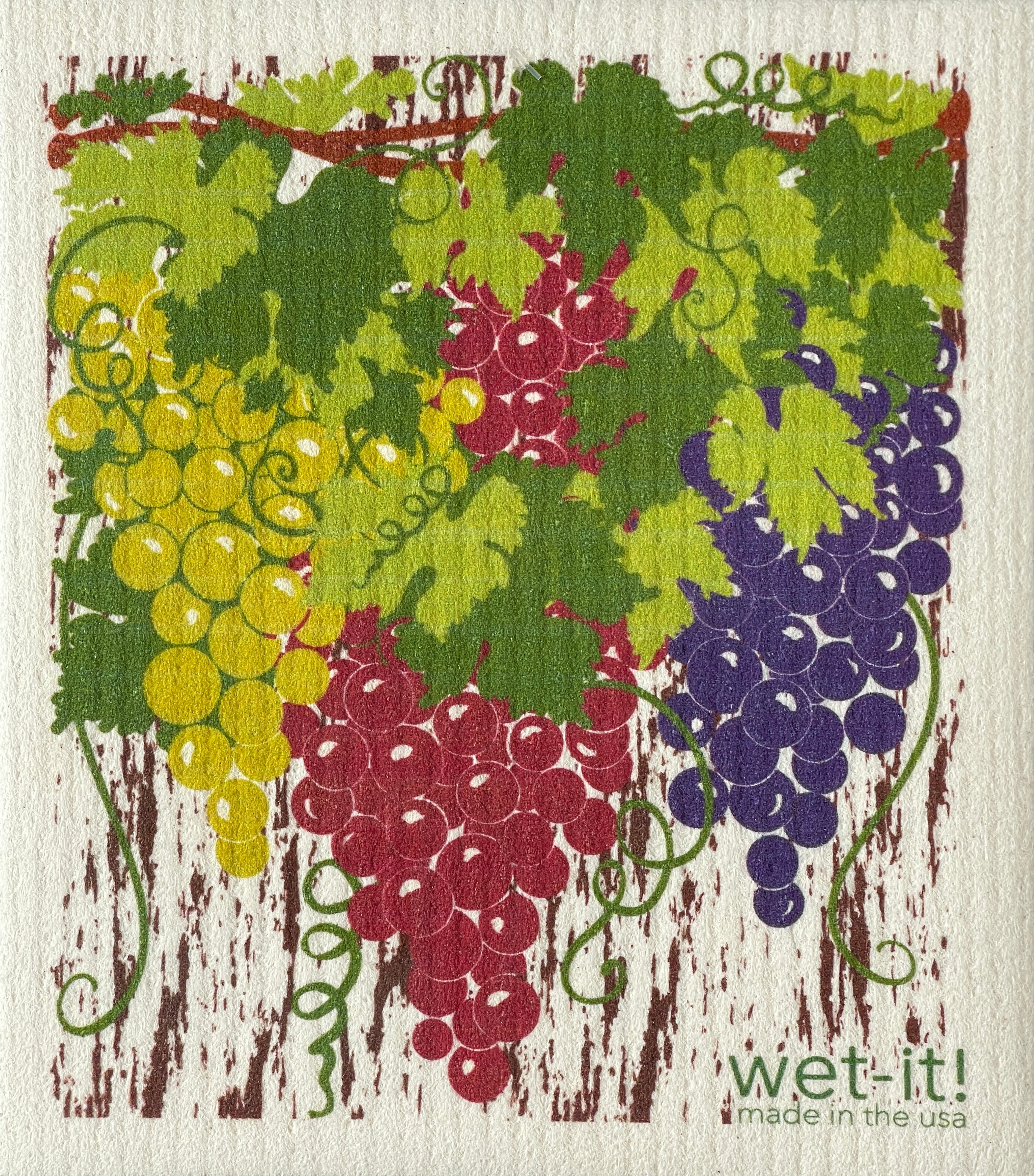 Swedish Cloths with Grapevine Design