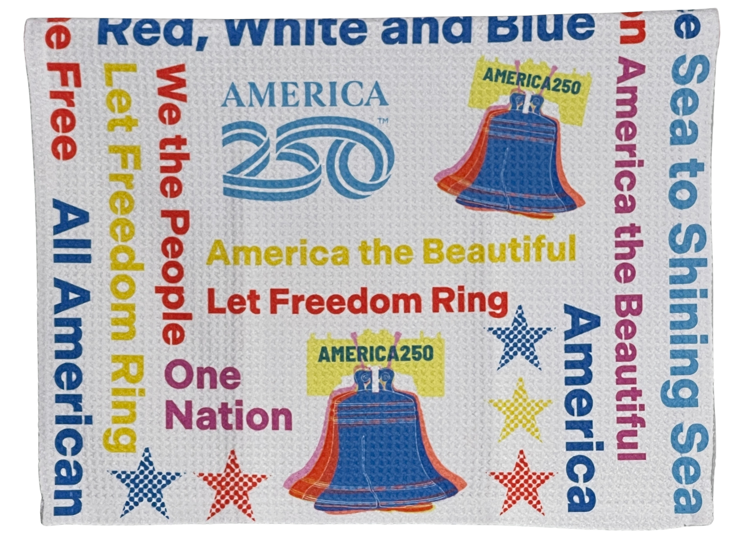 America 250 Liberty Bell towel