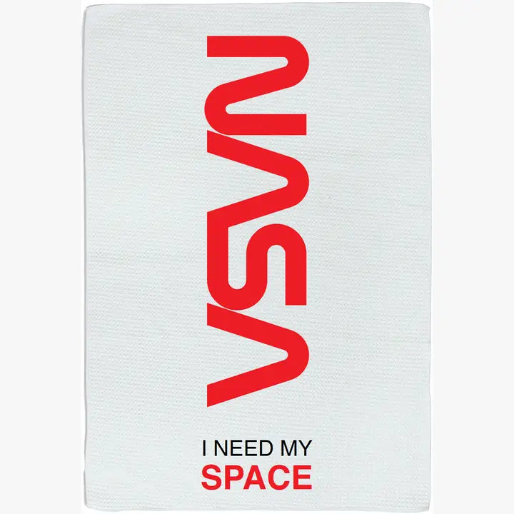 Microfiber Tea Towel with NASA my space design