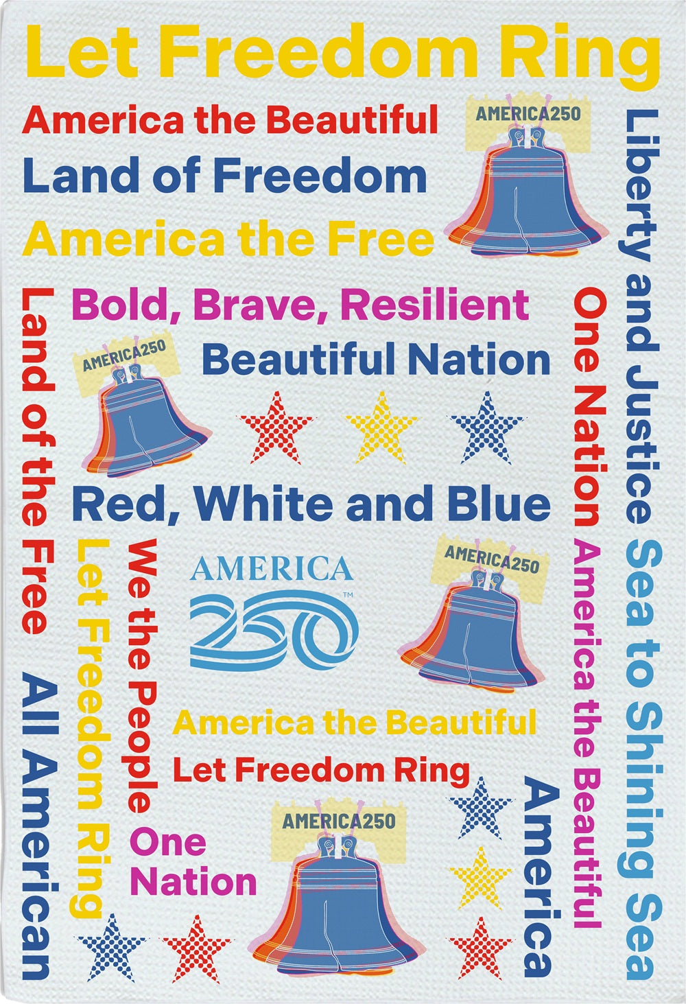 A250 Liberty Bell towel