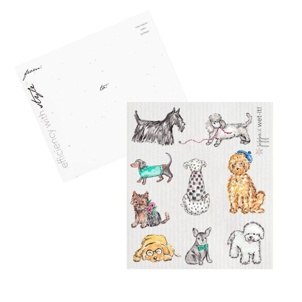 dog friend greeting set