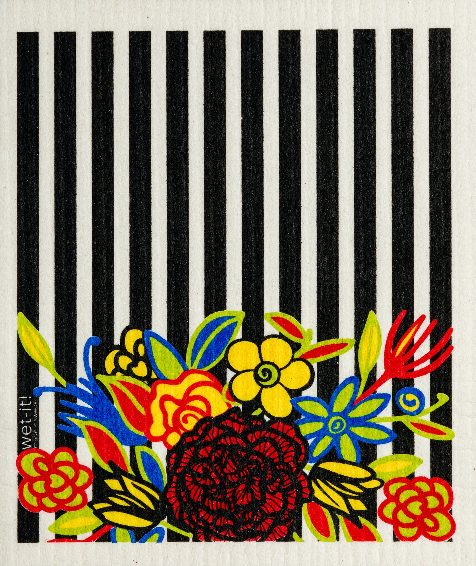 striped floral