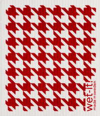 houndstooth-red