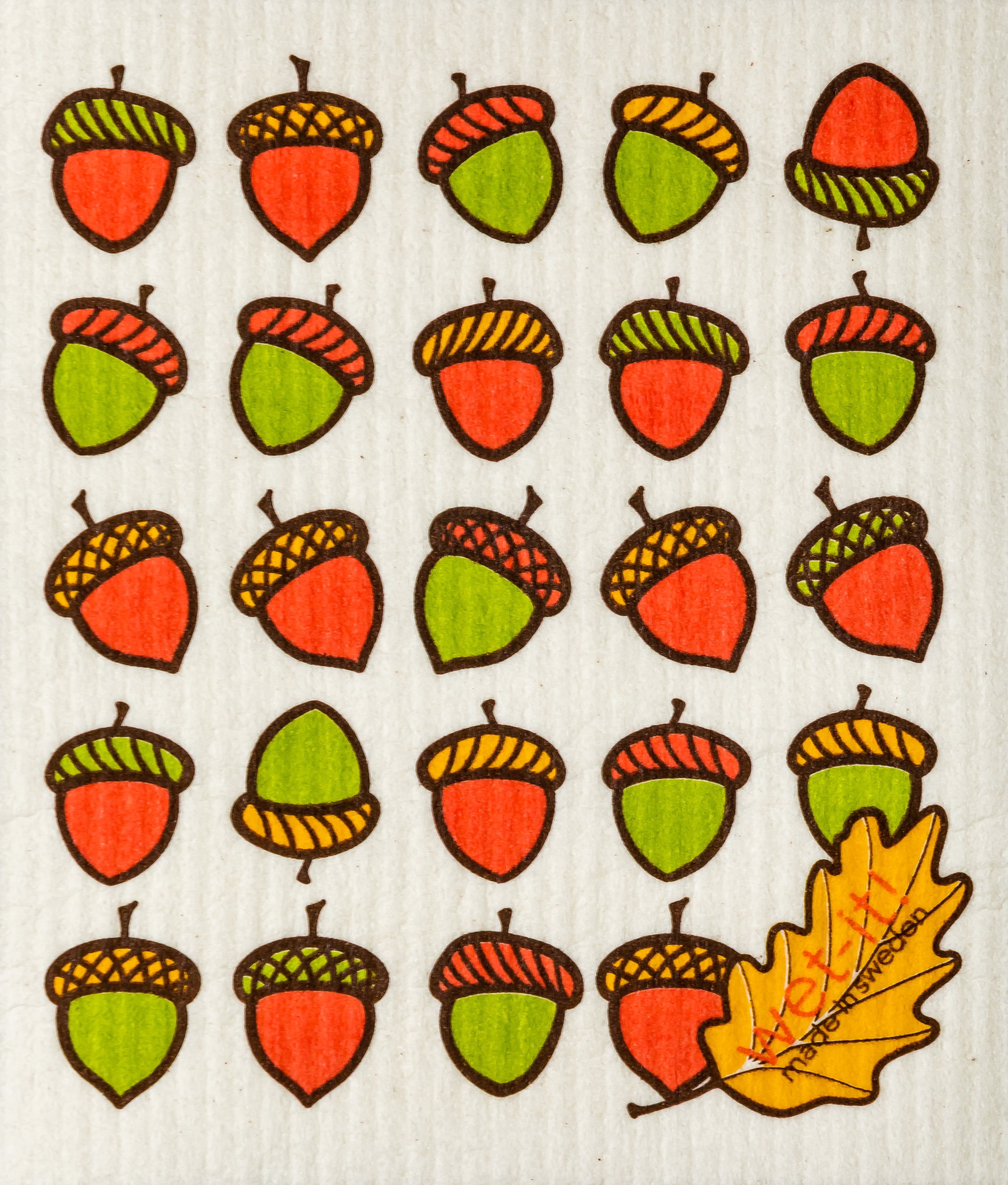 acorns sponge cloth