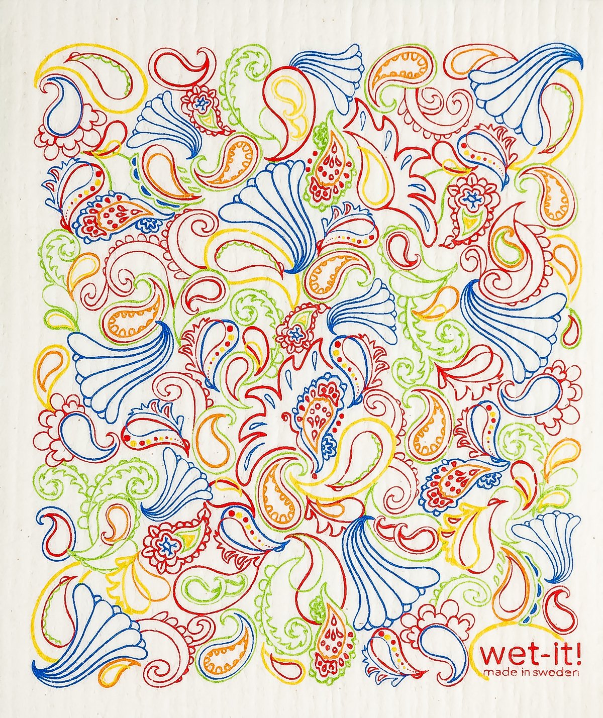 paisley multi color